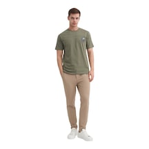 Cazador Erkek T-shirt Caz.40850 Haki