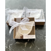 Süslenmiş Mum Nişan Hediyeliği 15 Adet