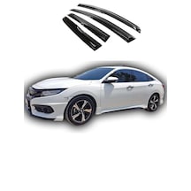 Honda Civic Fc5 Sedan Ön Arka 4.lü Cam Rüzgarlığı