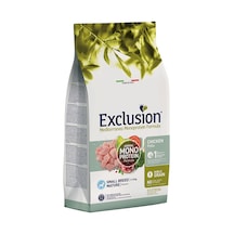 Exclusion Mediterraneo Monoprotein Düşük Tahıllı Tavuklu Ve Narlı Küçük Irk Yaşlı Köpek Maması 2 KG