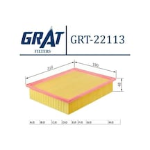 Grat 22113 Hava Filtresi 1120940104