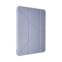 Newface Samsung Galaxy Uyumlu  Tab A9 Plus Kılıf Kalemlikli Mars Tablet Kılıfı - Lila