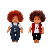 Sunman Kıvırcık Saçlı Curly Bebek 35 Cm