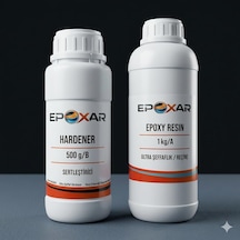 Şeffaf Epoksi Reçine 1.50 Kg 2:1 Profesyonel Set Uv Dayanımlı Sararmaz Masa Takı Hobi Zemin İçin Genel