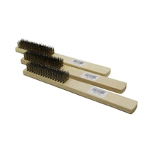Dmax Dmx-4247 Ahşap Saplı Tel Fırça- 12'li Paket