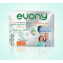 Evony Premium Belbantlı Yetişkin Hasta Bezi Large 30 Adet 1x30 Paket L Evony Premium Belbantlı Yetişkin Hasta Bezi Large 30 Adet 1x30 Paket L