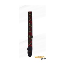 Wagon Straps Vintage Serisi Gitar Askısı - Red Garden