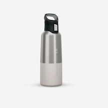 Quechua Outdoor Paslanmaz Çelik Termos - 0,8 L - Pratik Kapak - Beyaz - 900