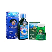 Möllers Omega3 Balık Yağı 250 ML Tutti Furtti + 30 Yumuşak Kapsül