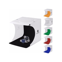 Puluz PU5022 22 x 22 CM Çift Sıra Ledli Portatif Ürün Çekim Çadırı