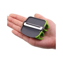 Siyah Palmiye Soyucu Sebze El Soyucu Hızlı El Palmiye Sebze Meyve Soyucu Dilimleme Mutfak Aracı Yardımcı Mutfak Aksesuarları Gadget'lar Siyah