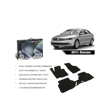 Sahler Vw Jetta 2011 - Sonrası 4.5D Havuzlu Paspas N11.10061