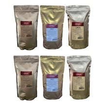 Orçel Karadut + Kivi + Limon Aromalı İçecek Tozu Oralet 6 x 1 KG