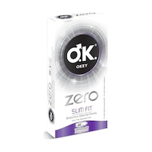Zero Slim Fit 10'lu Prezervatif Açık Kahverengi