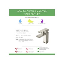 Sls-7000-dp4 Scot Ölçüm Lavabo Musluğu 10,16 Cm Cilalı Krom Güverte Plakası 0,5 Gpm Açık Bej