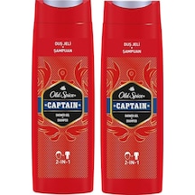 Old Spice Captain Duş Jeli ve Şampuan 2 x 400 ML