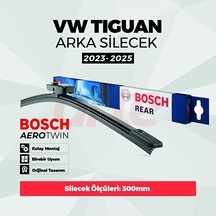 Vokswagen Tiguan Ehybrid 2024-2025 Uyumlu Aerotwin Rear Serisi Arka Silecek 300 Mm