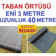 Taban Örtüsü 3X40 M Yer Örtüsü Sera Yer Örtüsü Jüt