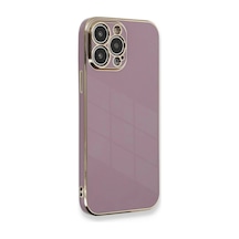 Apple İphone 15 Pro Kılıf Volet Silikon - Mor Çok Renkli