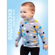 Totemfox Baskılı Düğmeli Yaka Kazak 175334024 Gri