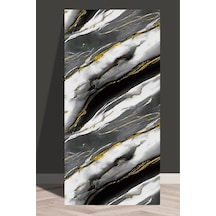 Tetik 10 Adet 60x30 Kendinden Yapışkanlı Pvc Duvar Paneli, Gri, 30 X 61, Mr02