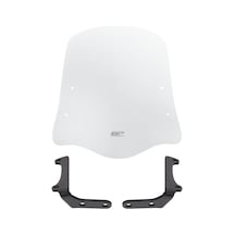 GP Kompozit SYM Xpro 125 2018-2024 Uyumlu Ön Cam Şeffaf 42 cm