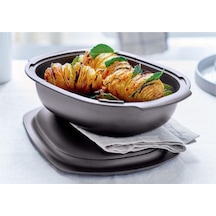 Tupperware Ultra Pro 2 Lt Fırın Kabı Antrasit