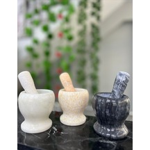 Cosmos E-ticaret Doğal Cilalı Mermer Havan