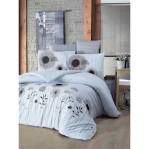 Komfort Home Çift Kişilik Polycotton Nevresim Takımı (White Black Çok Renkli Komfort Home Çift Kişilik Polycotton Nevresim Takımı (White Black Çok Renkli