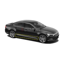 Passat B8.5 Yan Kapı Cıtası Krom 8 Parça 2019 2020 2021 2022 2023