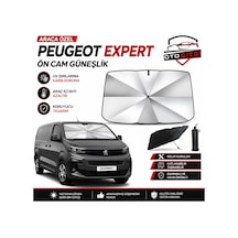 Peugeot Expert Şemsiye Tip Ön Cam Güneşliği Katlanabilir Uv Korumalı Araç Cam Güneşlik