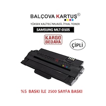 Samsung Ml-2545 Yazıcı Için 2500 Sayfa D105 Çipli Uyumlu Toner