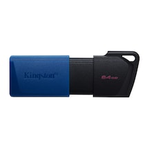 Kingston DTXM-64GB 64GB USB3.2 Gen 1 DataTraveler Exodia M (Black + Blue) Flash Bellek