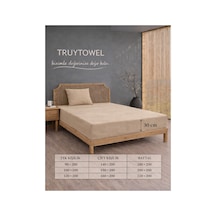 Home Textile %100 Pamuk Kumaştan Üretilmiş Tek/çift/battal Boy Lastikli Çarşaf Kahverengi