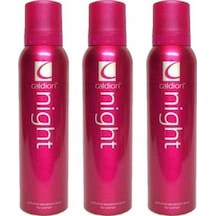 Caldion Night Kadın Sprey Deodorant 150 ML x 3