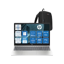 HP Laptop AI 15-FS2022NT D7UA2EAP02 Ultra 7 255U AI 16 GB 512 GB SSD 15.6" W11P Dizüstü Bilgisayar + Çanta
