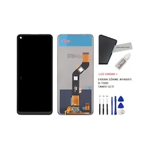 Tkgz - Tecno Spark 7t Pro Uyumlu Lcd Ekran Dokunmatik Servis + B-7000 + Tamir Seti