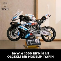 Bmw M 1000 Rr 42130 Yetişkinler İçin Şık Bir Motosiklet Modeli Yapım Seti 1925 Parça
