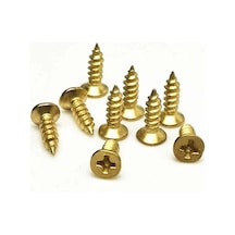 Klips, Menteşe, Ayak, Ağaç, Sunta Vidası 2,2x6,5mm - Sarı 1000 Adet