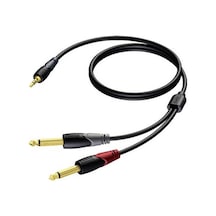 Procab Cla713 3.5 Mm Erkek Stereo. Mono Jacklı Ses Kablosu - 3M