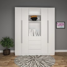 Loft Style Gardırop Suntalam Sis Gri