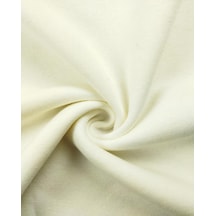 Ekru Renkte Şardonlu 3 İplik Kumaş 150x90cm-11060
