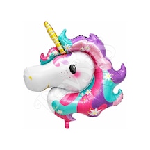 Unicorn Folyo Balon Çok Renkli