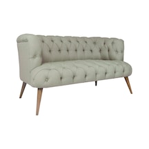 West Monreo Loveseat İkili Koltuk Gri
