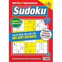 Fenomen Sudoku 1 -  Maxı Yayıncılık