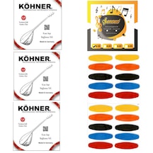 3 Takım Köhner 0.18 1 Takım Şenses 0.18 Bağlama Tel Seti