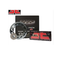 Zincir Dişli Seti Husqvarna Tc 450cc Zincir: Jt-520x1r3 Çelik-116 Ön Dişli: Sunstar 14t Arka Dişli: Jt 50t 2002-2003