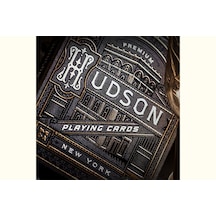 Theory11 Hudson New York Black Edition Oyun İskambil Kartı