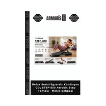 Delux Serisi Egzersiz Kondisyon Güç Step-850 Aerobic Step Tahtası - Mekik Sehpası