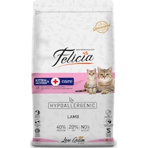 Felicia Kitten & Mother Düşük Tahıllı Kuzu Etli Yavru Kedi Maması 2 KG